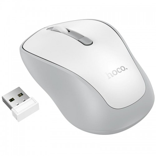 Миша бездротова Hoco GM41 Exciting dual-mode White