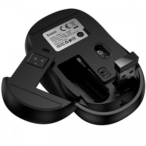 Миша бездротова Hoco GM41 Exciting dual-mode Black