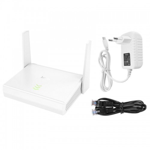 Маршрутизатор (роутер) Hoco HI36 WiFi4 600Mbs White