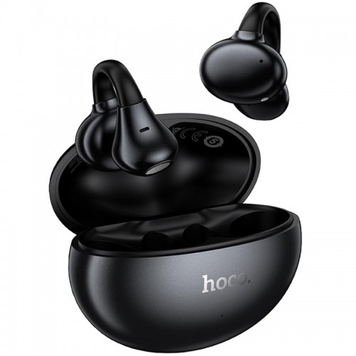 Беспроводные TWS наушники Hoco EA8 Warm clip-on (App) Metal gray