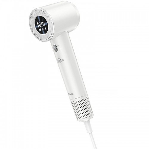 Фен для волос Hoco HP10 with digital display (1600W) White