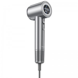 Фен для волос Hoco HP10 with digital display (1600W) Gray