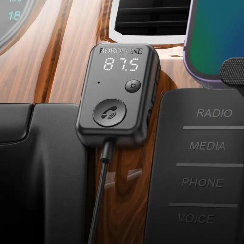 Bluetooth аудио ресивер Borofone BC49 June (USB-A) Black