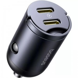 АЗУ Baseus Tiny Star Mini 30W (2USB-C) (C00035001121) Black