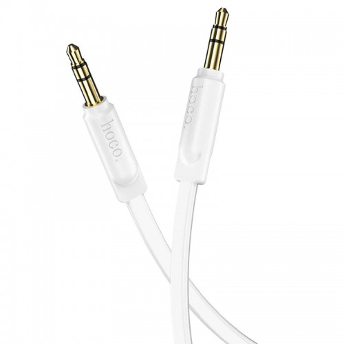 Аудио кабель Aux Hoco UPA16 (2m) Білий