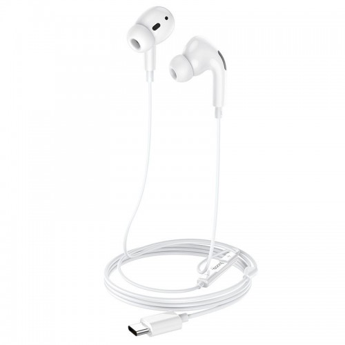 Стерео наушники Hoco M101 Pro Type-C White