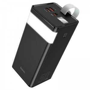 Портативное ЗУ Power Bank Hoco J86A Powermaster 22.5W 50000 mAh Чорний