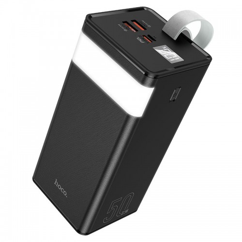 Портативное ЗУ Power Bank Hoco J86A Powermaster 22.5W 50000 mAh Чорний