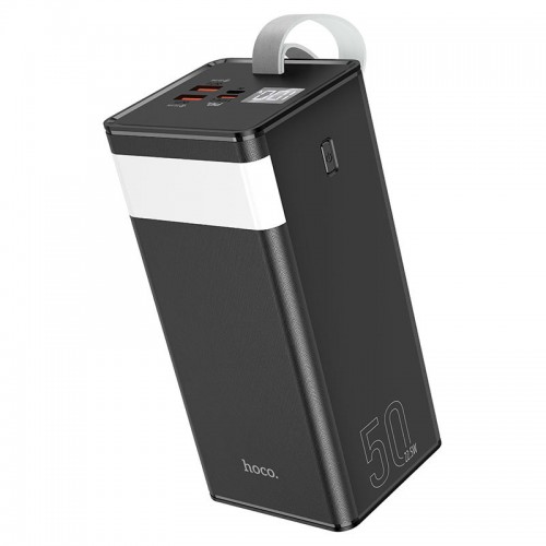Портативное ЗУ Power Bank Hoco J86A Powermaster 22.5W 50000 mAh Чорний