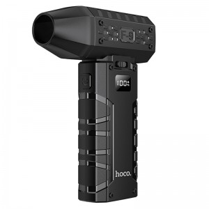 Портативний турбовентилятор Hoco HX67 Force fan Black