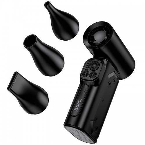 Портативний турбовентилятор Hoco HX68 Flujo fan Black