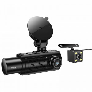 Відеореєстратор Hoco DI61 3.16-inch display with rear camera (1280+720P) Black