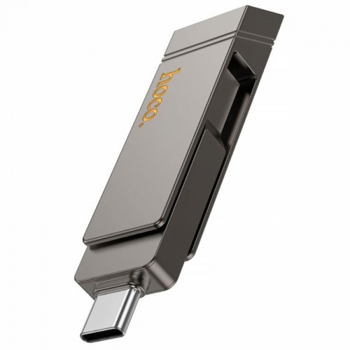 Флеш-накопитель Hoco UD15 2in1 Type-C USB 3.2 - 32GB Silver