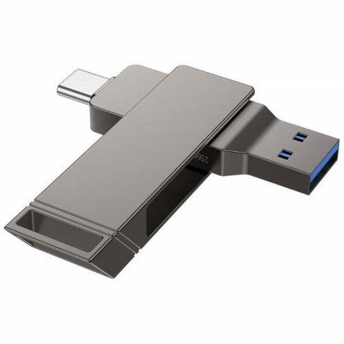 Флеш-накопитель Hoco UD15 2in1 Type-C USB 3.2 - 32GB Silver