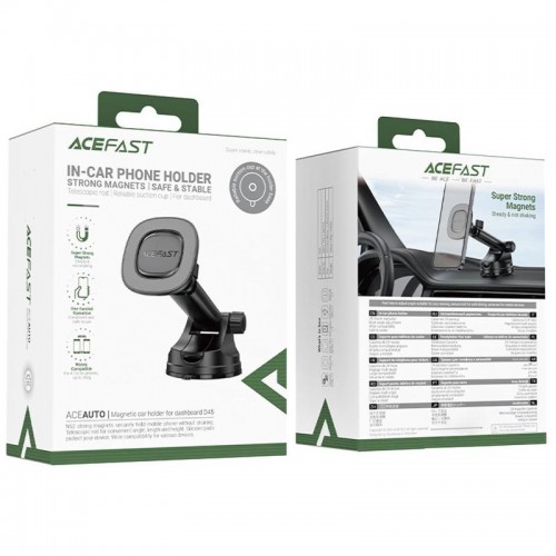 Автотримач Acefast D45 Black