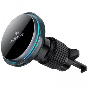 Автотримач з БЗП Acefast D61 Magnetic Wireless Charging 15W Gray