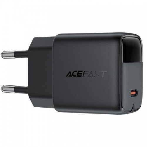 СЗУ Acefast A113 PD20W GaN (1USB-C) Black