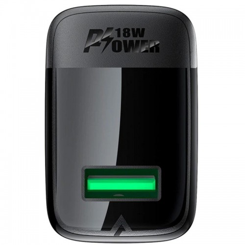 СЗУ Acefast A90 QC3.0 18W (1USB-A) Black