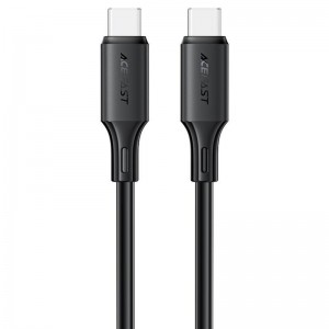 Дата кабель Acefast C17-03 Type-C to Type-C 60W (1.2m) Black