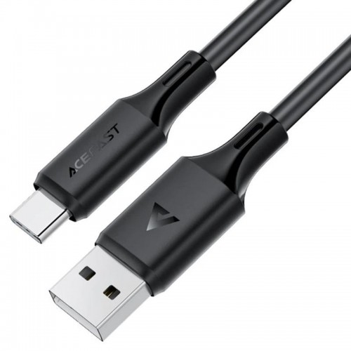 Дата кабель Acefast C17-04 USB to Type-C 3A (1.2m) Black