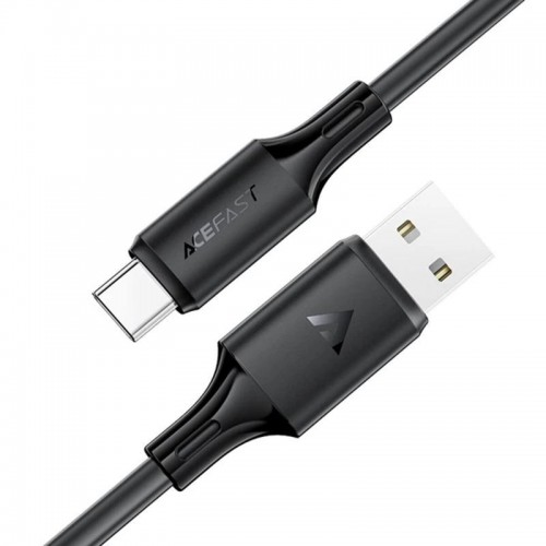 Дата кабель Acefast C17-04 USB to Type-C 3A (1.2m) Black