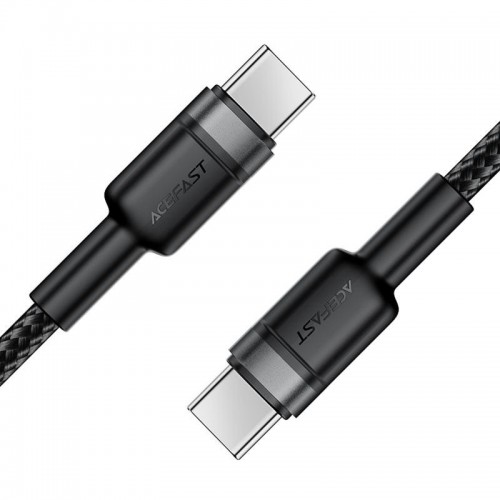 Дата кабель Acefast C22-03 Type-C to Type-C 60W (1.2m) Black