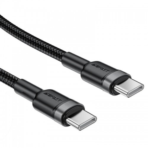 Дата кабель Acefast C22-03 Type-C to Type-C 60W (1.2m) Black