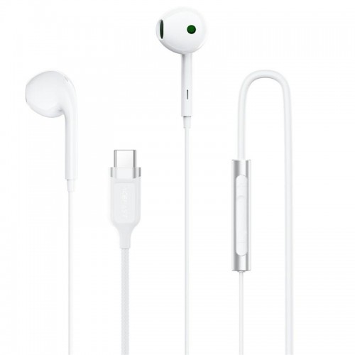 Стерео наушники Acefast L7 Type-C White