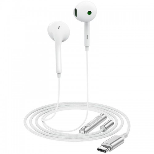 Стерео наушники Acefast L7 Type-C White