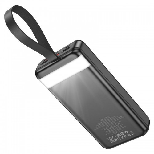 Портативное ЗУ Power Bank Hoco J123B Element 22.5W+PD20W 30000 mAh Black