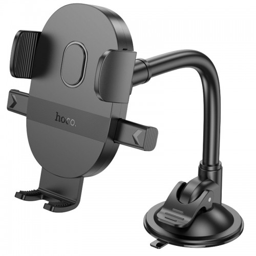 Автотримач Hoco H20 Mighty one-button (windshield) Black