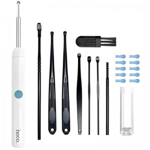 Отоскоп для чистки ушей з камерою Hoco HP65 Ears cleaning White