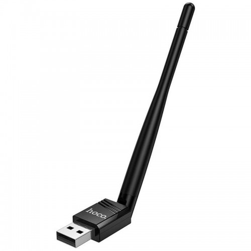 WiFi адаптер Hoco HI37 WiFi4 USB External Antenna 150Mbps Black