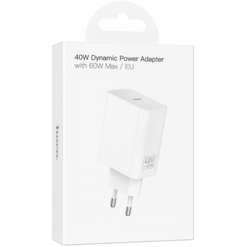 МЗП Hoco C162A Source PD40W (1USB-C) White