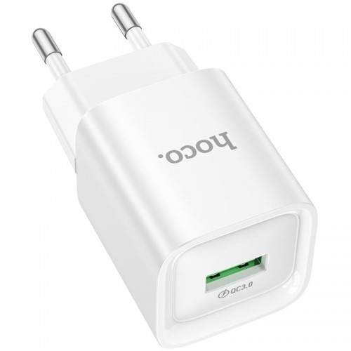 МЗП Hoco C145A Charm QC3.0 18W (1USB-A) White