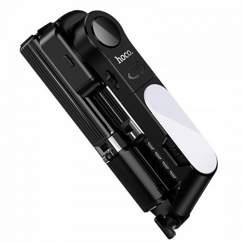 Монопод для селфи Hoco DYY06 трипод + съемный BT пульт + стабилизатор Black
