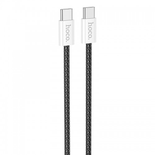 Дата кабель Hoco X104 Source 60W Type-C to Type-C (1m) Black