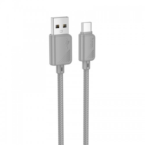 Дата кабель Hoco X113 Beneficio USB to Type-C (1m) Gray