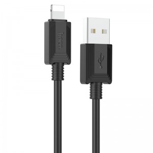 Дата кабель Hoco X73 Ferry USB to Lightning 2.4A (1m) Black
