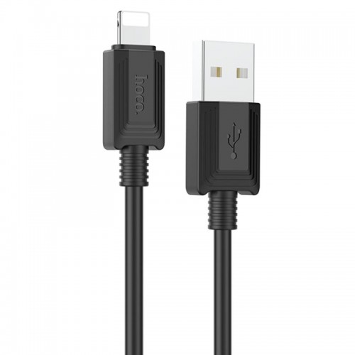 Дата кабель Hoco X73 Ferry USB to Lightning 2.4A (1m) Black