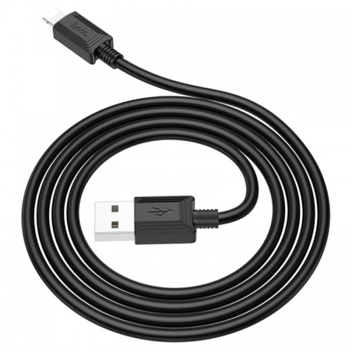 Дата кабель Hoco X73 Ferry USB to Lightning 2.4A (1m) Black