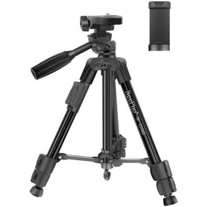 Штатив NeePho NP-3160S для зйомки 30-68.5см з тримачем+пульт Black