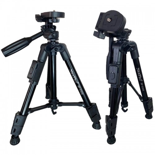 Штатив NeePho NP-3160S для зйомки 30-68.5см з тримачем+пульт Black