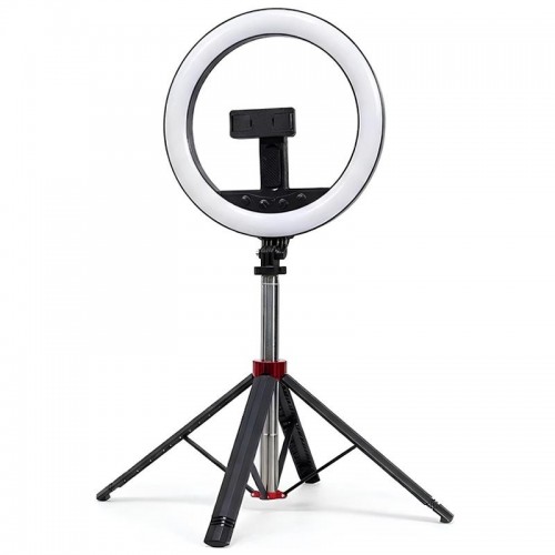 Кільцева світлодіодна LED лампа Neepho L15" + stand Black