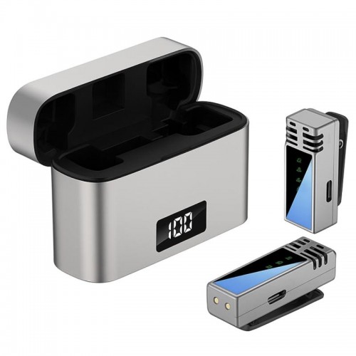 Петличний бездротовий мікрофон Jmary MW-15 Type-C Black