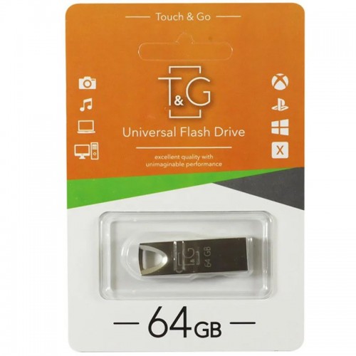 Флеш-накопичувач T&G 117 Metal Series USB 3.0 — 64GB Срібний