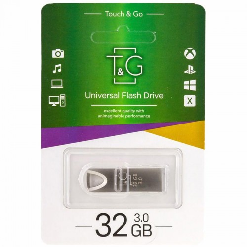 Флеш-накопитель T&G 117 Metal Series USB 3.0 — 32GB Срібний