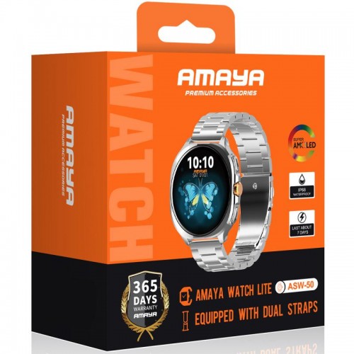 Смарт-часы Amaya ASW-50 Smart sports watch (call version) Silver