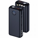Повербанк Amaya F239L 20000mAh 22.5W с 4 кабелями Black