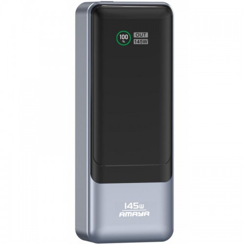 Портативное ЗУ Power Bank Amaya FD23 145W with display and cable 20000 mAh Gray